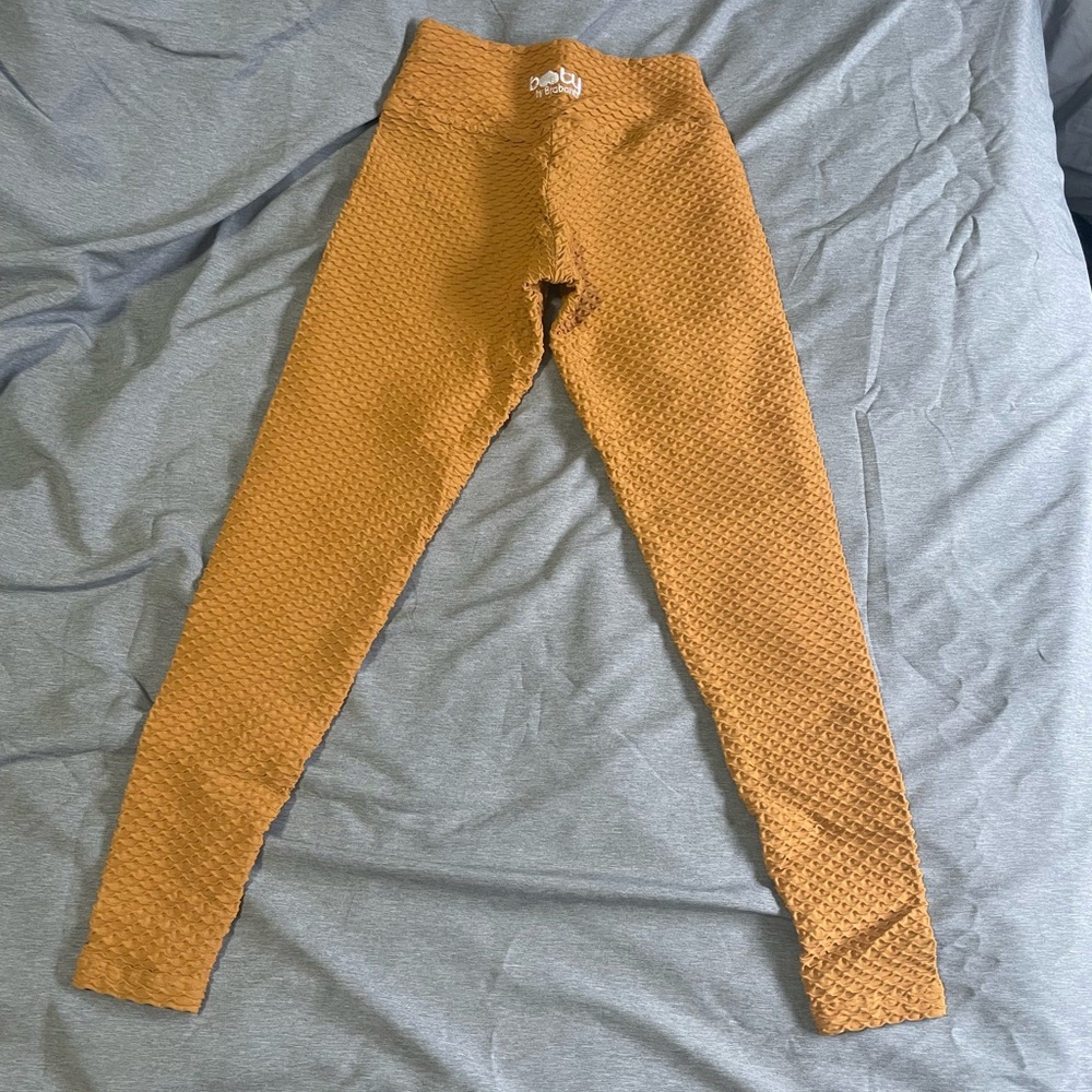 Booty by Brabants Croco Honey Full Length Legging